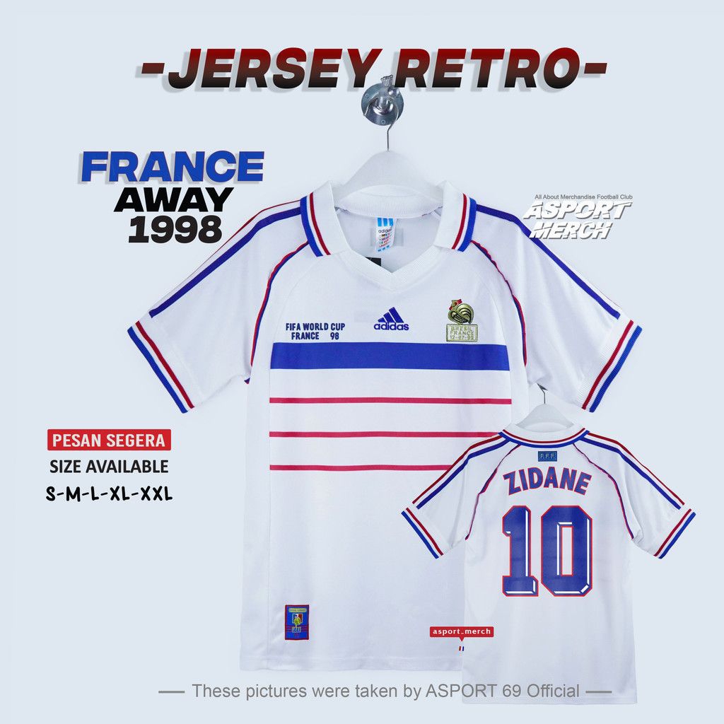 JERSEY RETRO FRANCIS AWAY 1998 1999