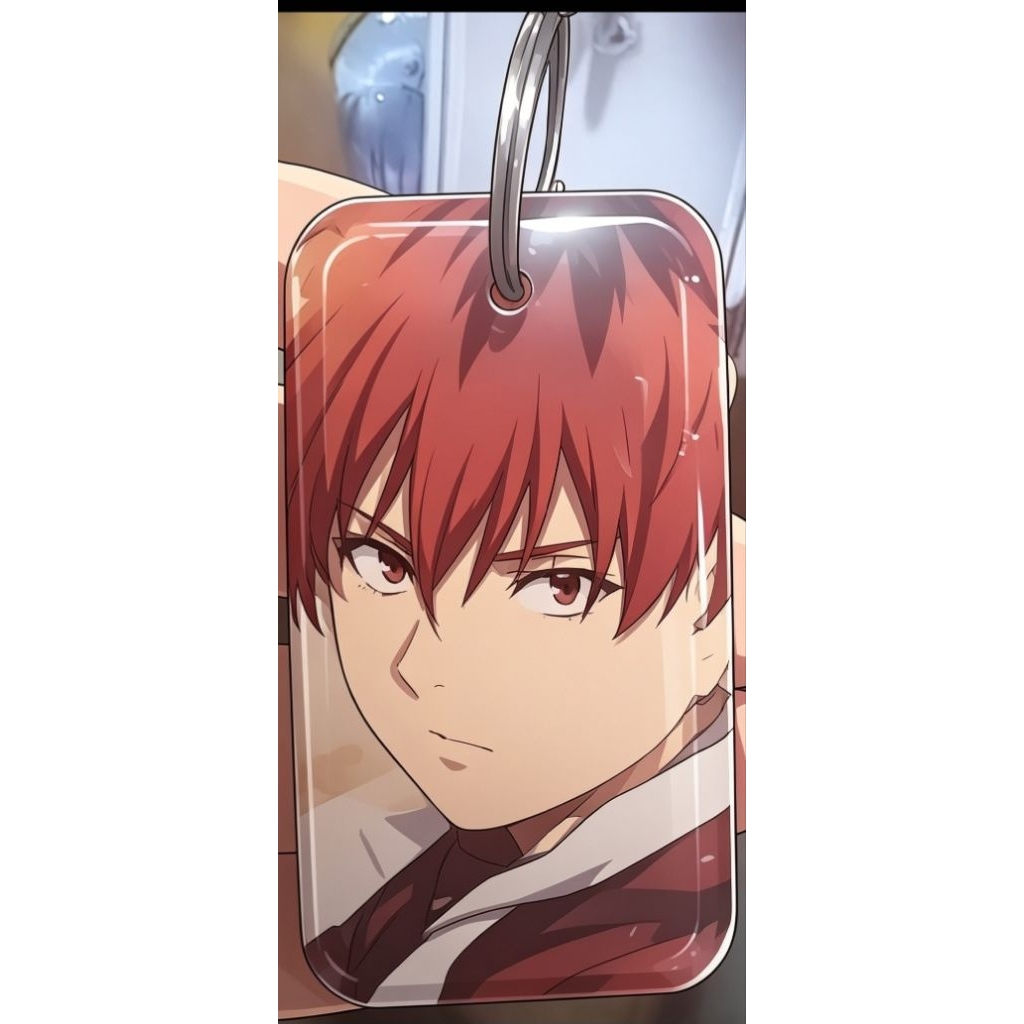 key chain frieren (stark) berbahan resin ukuran p6×l3 cm
