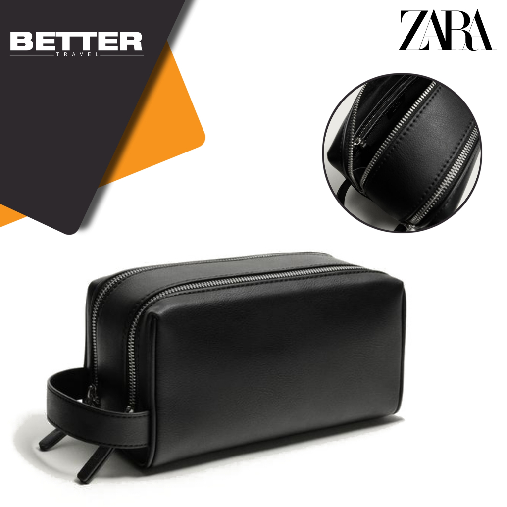 Tas ZARA clutch pria hand bag casual traveling daily formal pouch