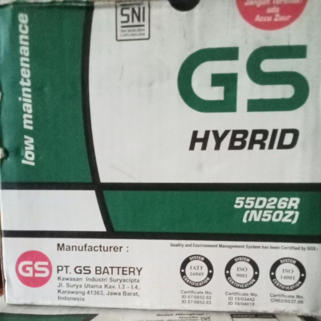 GS hibrid N50z