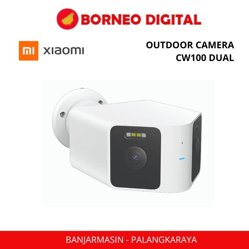 Xiaomi Camera CCTV CW100 Dual Outdoor 3Mp Ultra Wide