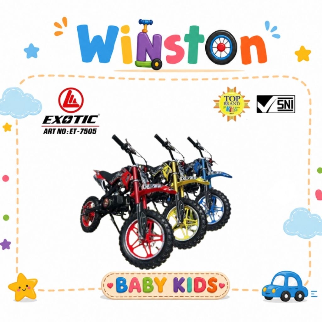MOTOR TRAIL MINI EXOTIC ET - 7505 MINI TRAIL ANAK