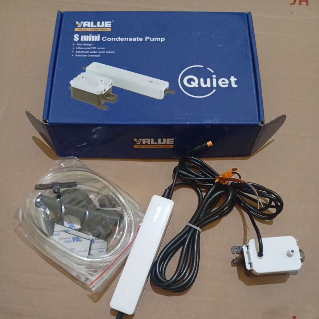 S mini condensate pump-drain pump ac mini merek value