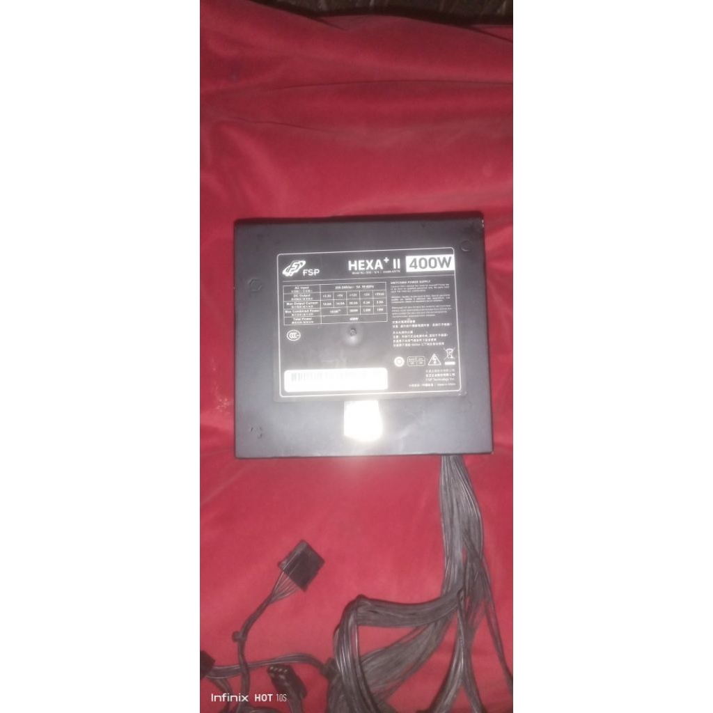 psu hexa+ ll 400w 80+ fsp