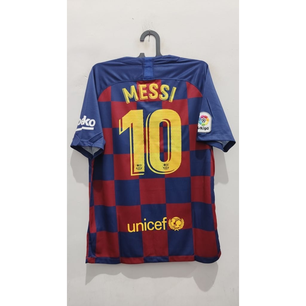 jersey Retro B@rc@@ Messi size L