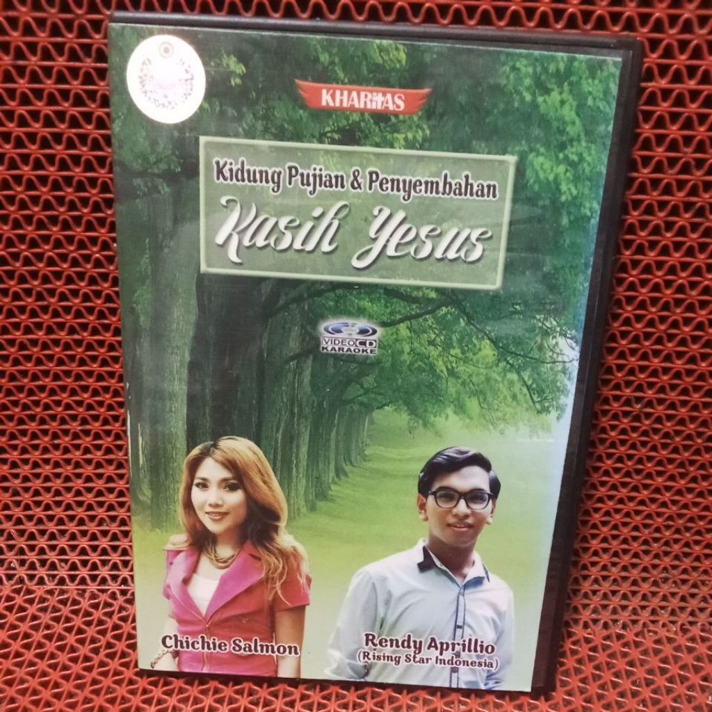 VCD KARAOKE LAGU ROHANI KASIH YESUS 100% ORIGINAL BARU