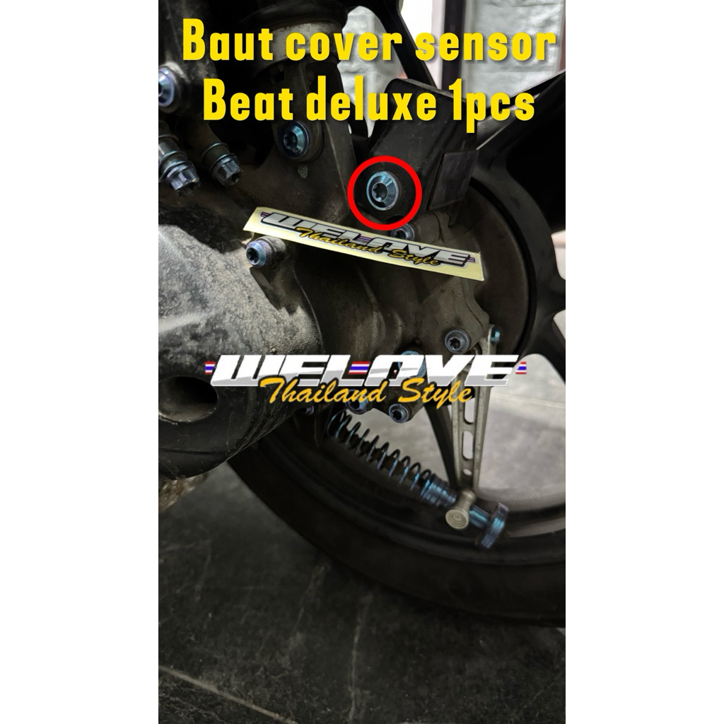 BAUT  TITANIUM COVER SENSOR BEAT DELUXE 1Pcs