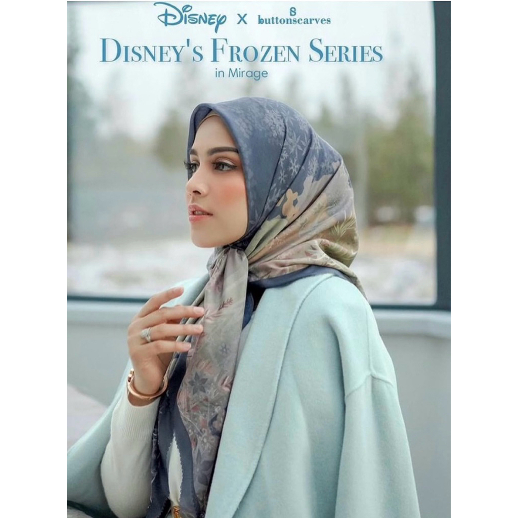 As Is Disney Frozen Mirage Buttonscarves