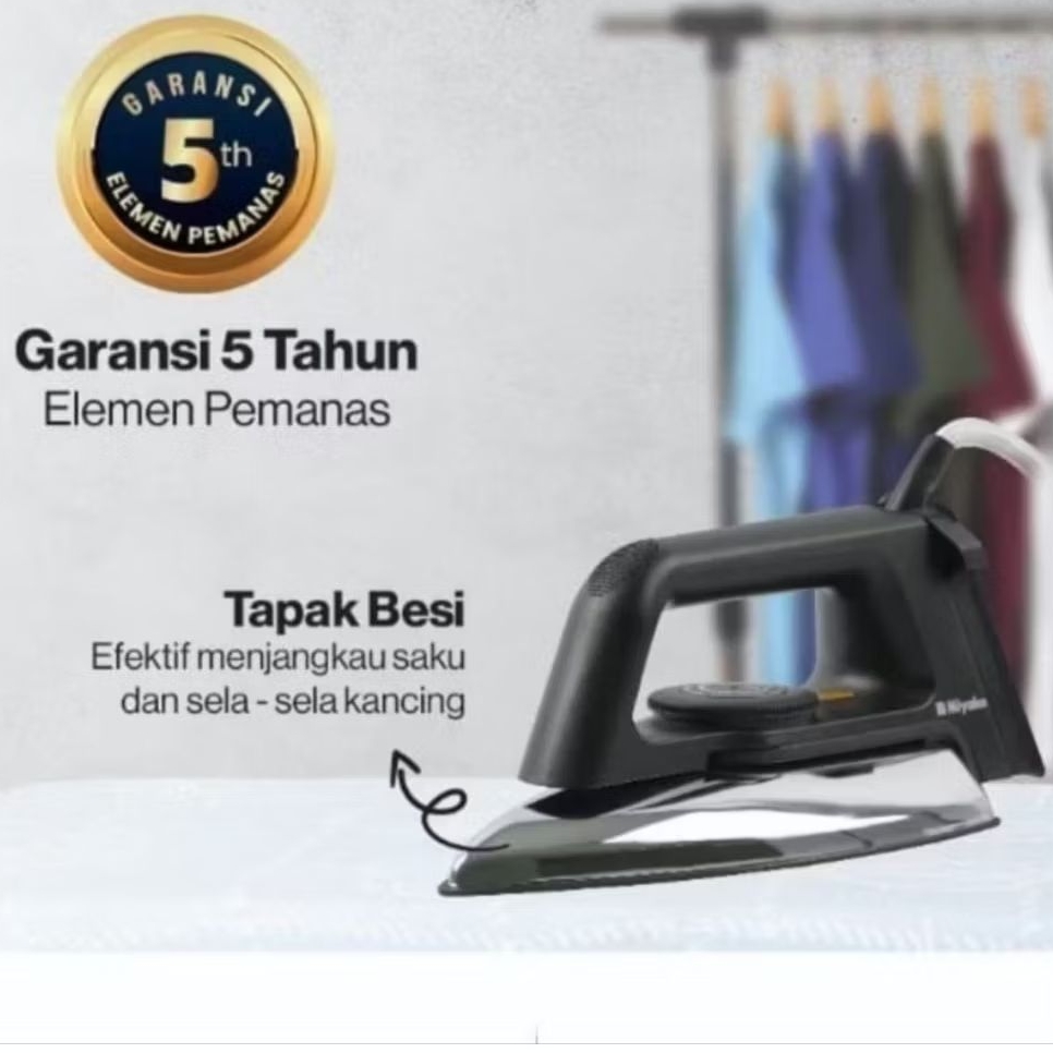 NEW Setrika Listrik Miyako El 2000 B / Setrika Miyako/Setrika Listrik Miyako/Setrika Baju Miyako
