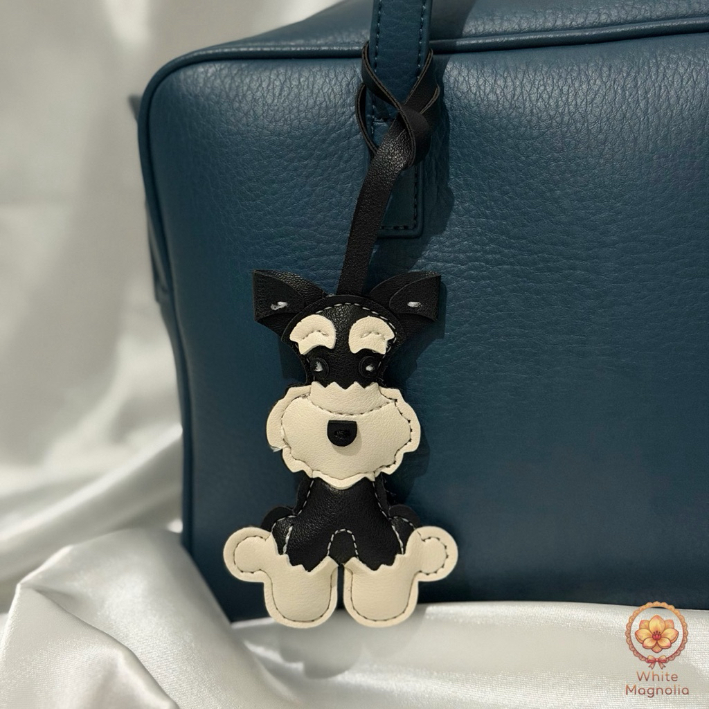 White Magnolia Heritage Edition | Gantungan Tas Handmade Vintage Aesthetic Korean Bag Charm