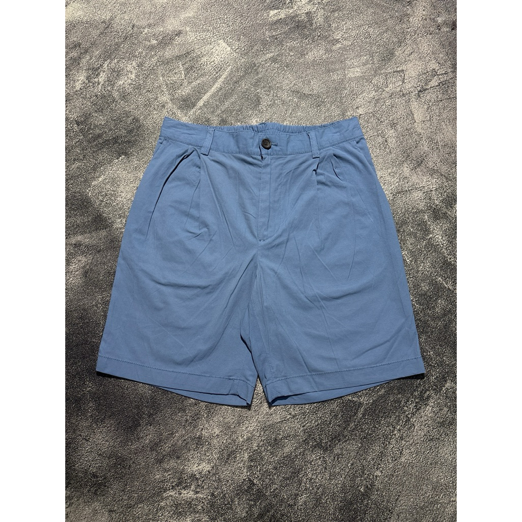 SPAO Shorts Pants Pleated Blue