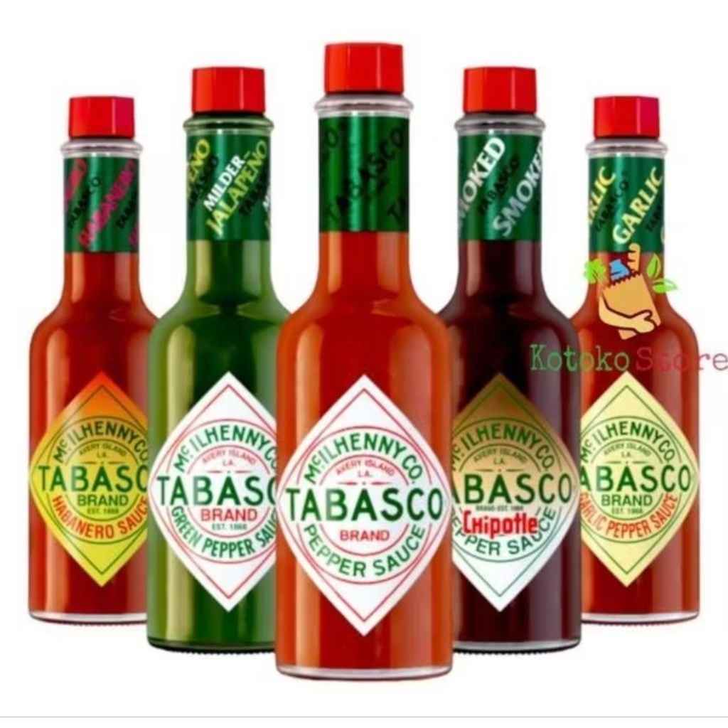 TABASCO RED PEPPER & HABANERO & CHIPOTLE SAUCE 60ML