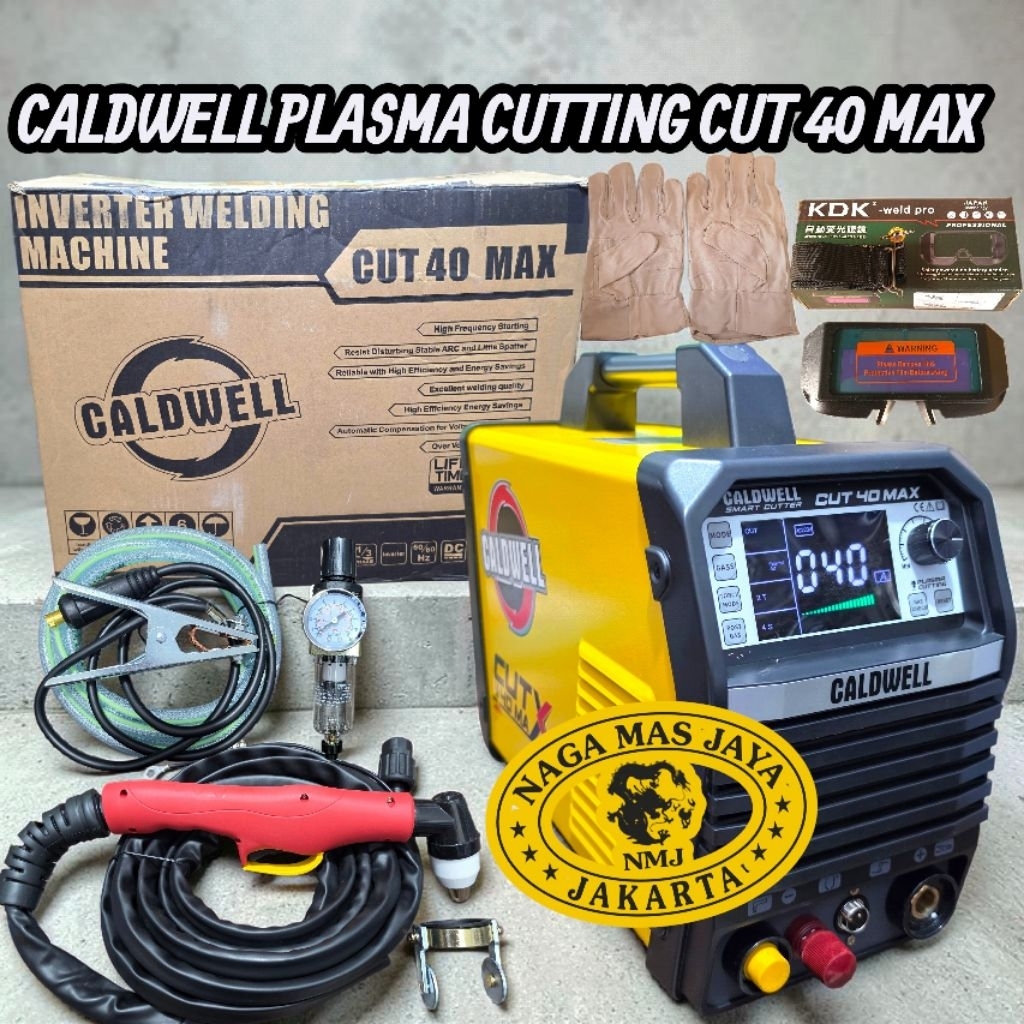 MESIN PLASMA CUTTING CALDWELL CUT 40 MAX / MESIN LAS POTONG PLASMA CUT 40 MAX CALDWELL