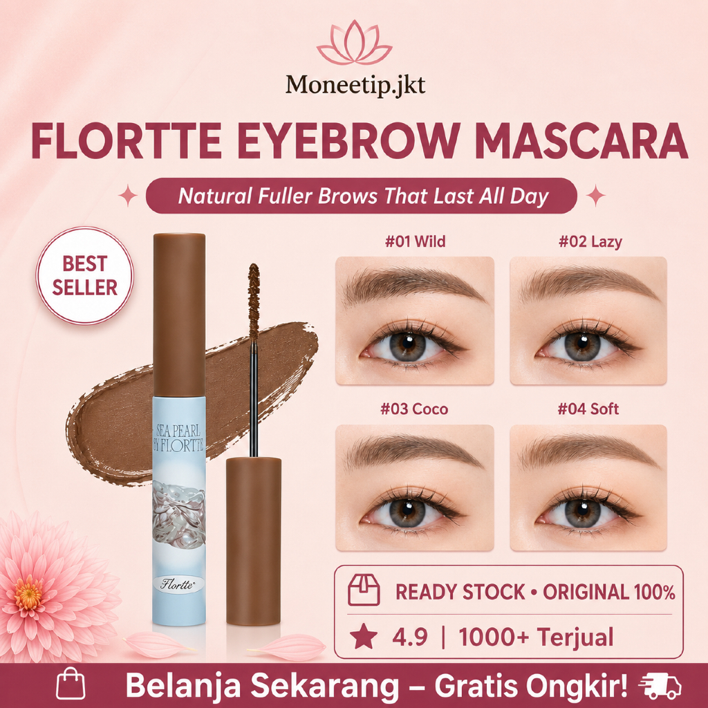 Flortte Sea Pearl Eyebrow Tint Flortte Eyebrow Mascara Flortte Eyebrow Flortte Mascara