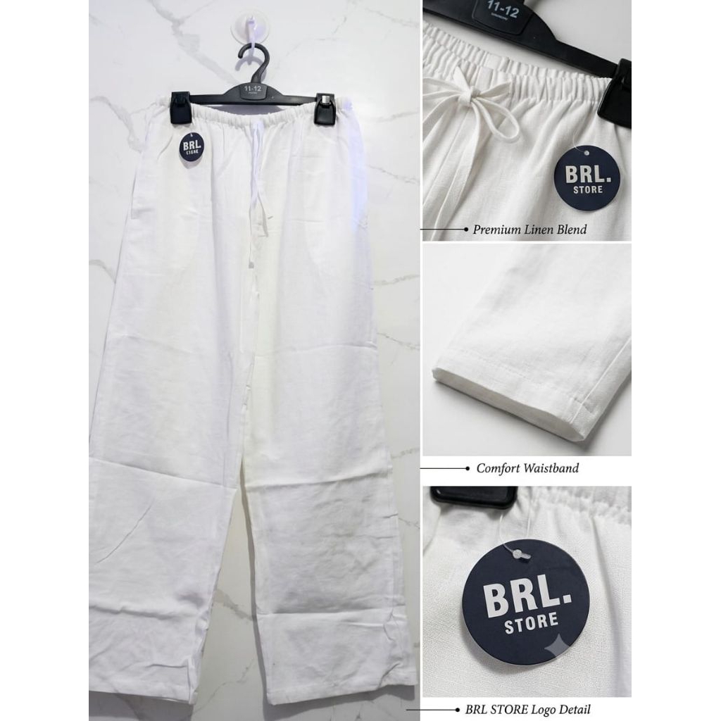 CELANA PANJANG LINEN PRIA | LINEN PANTS | CELANA PANTAI | CELANA LINEN