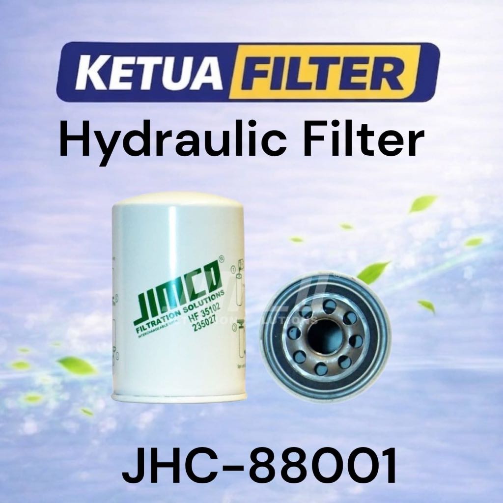 Filter Oli | Jimco JHC-88001 | JHC88001 | HF35102 |  Hydraulic Filter | Ketua Filter
