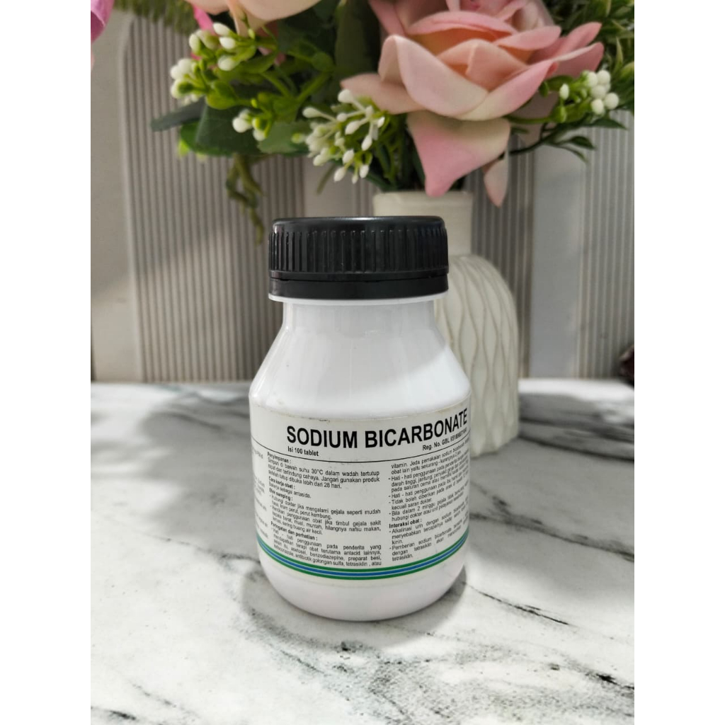 Sodium Bicarbonate 500 mg 100 Tablet