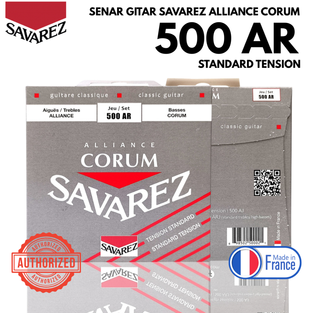 Senar Gitar Classic Savarez Corum Alliance 500AR Original