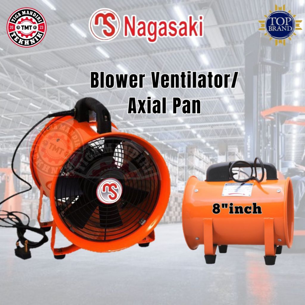 Kipas Blower Ventilator Portable 8"/ Air Ventilator 8 inch NAGASAKI