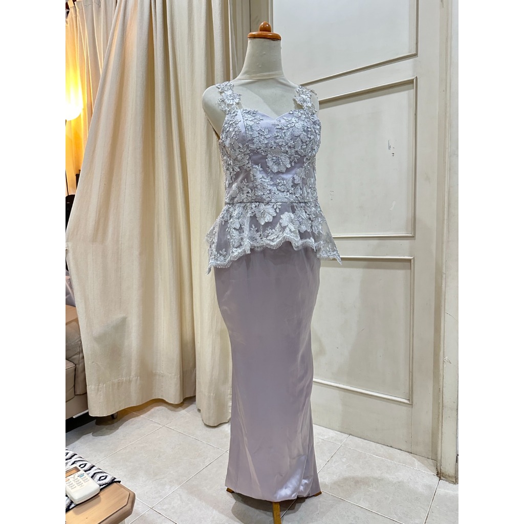Silver Mermaid - Dress Pesta