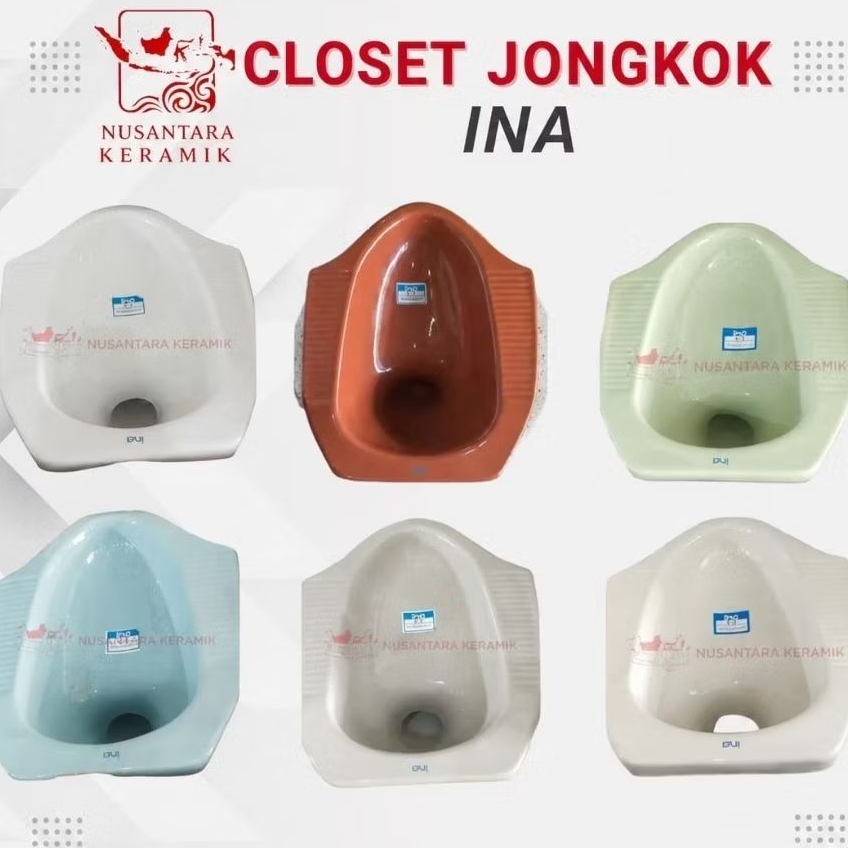Closet jongkok INA