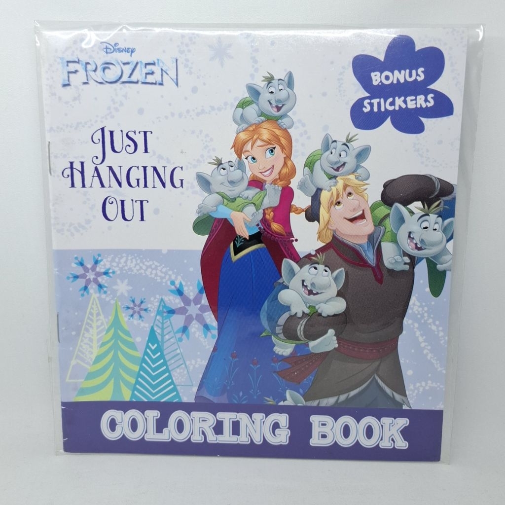 Coloring Book Disney Frozen Just Hanging