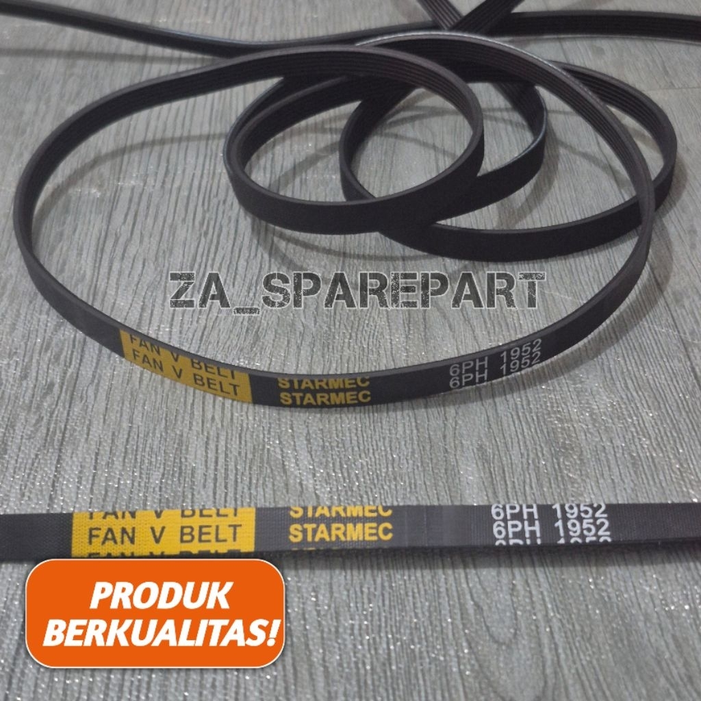 Van belt dryer  mesin cuci 6 ph 1952/ v belt 6 ph 1952