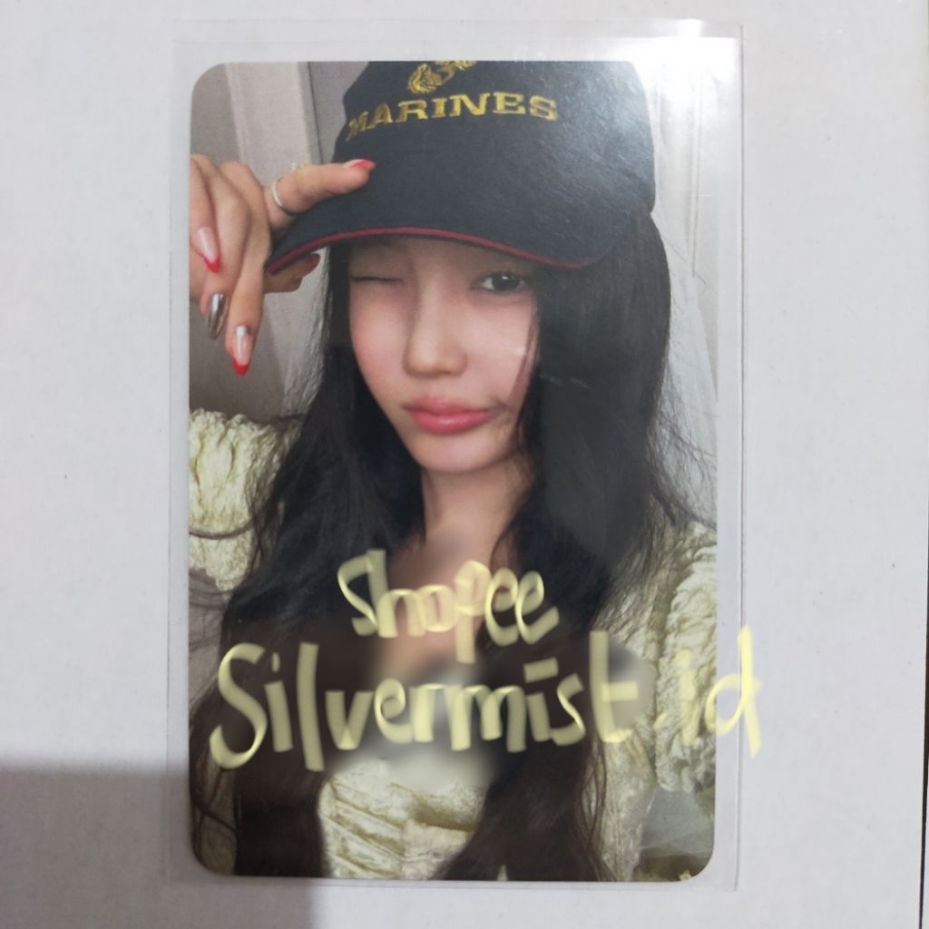 illit wonhee it's me broadcast signed photocard (silahkan baca deskripsi)