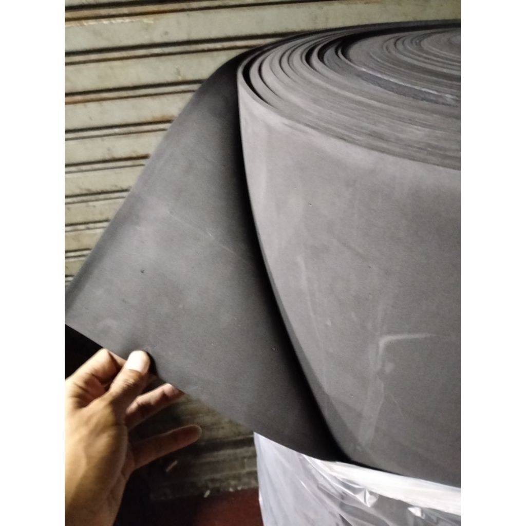 1Roll Busah ati spons hitam / spons Eva 3mm 1,2mx50mtr