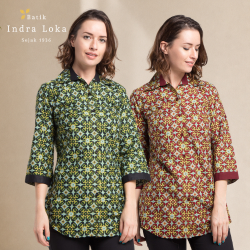 Batik Indra Loka - Blouse Batik Wanita