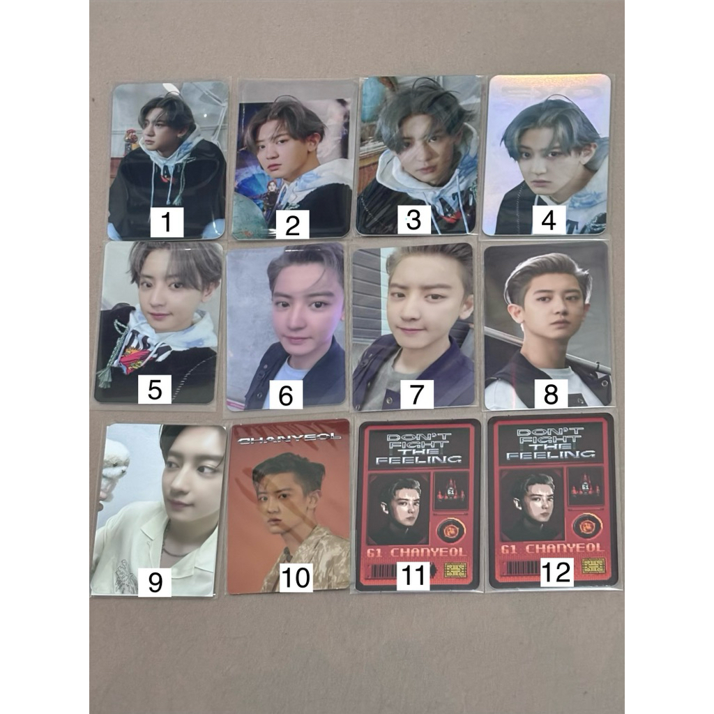 Photocard PC EXO Chanyeol DFTF