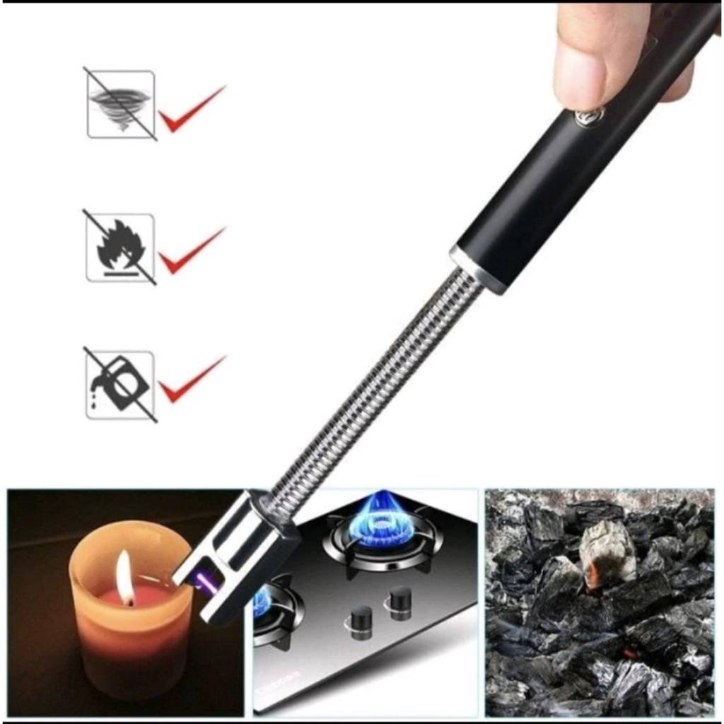 [SNV] Pemantik kompor elektrik pemantik listrik USB rechargeable korek kompor elektrik USB