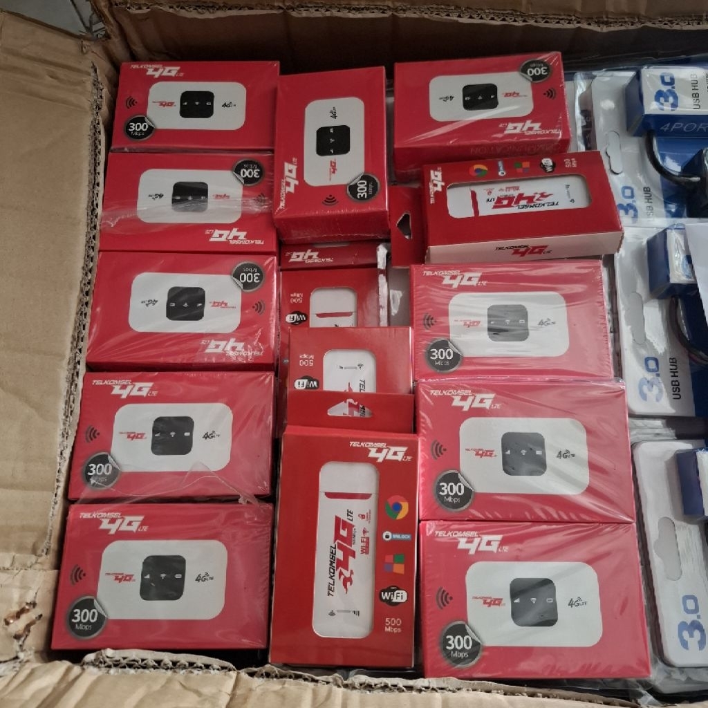 Modem Portable MIFI 4G LTE Telkomsel 300Mbps - Modem Usb Wifi Telkomsel 4G LTE 500Mbps