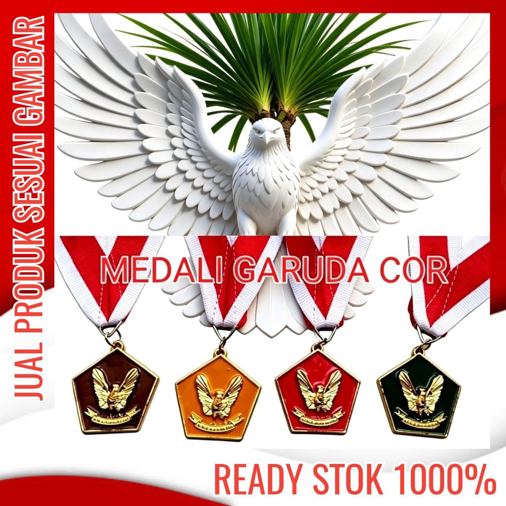 pramuka garuda cor medali lengkap