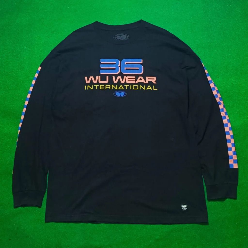 long sleeve vintage rapper wu wear wutang ©1995