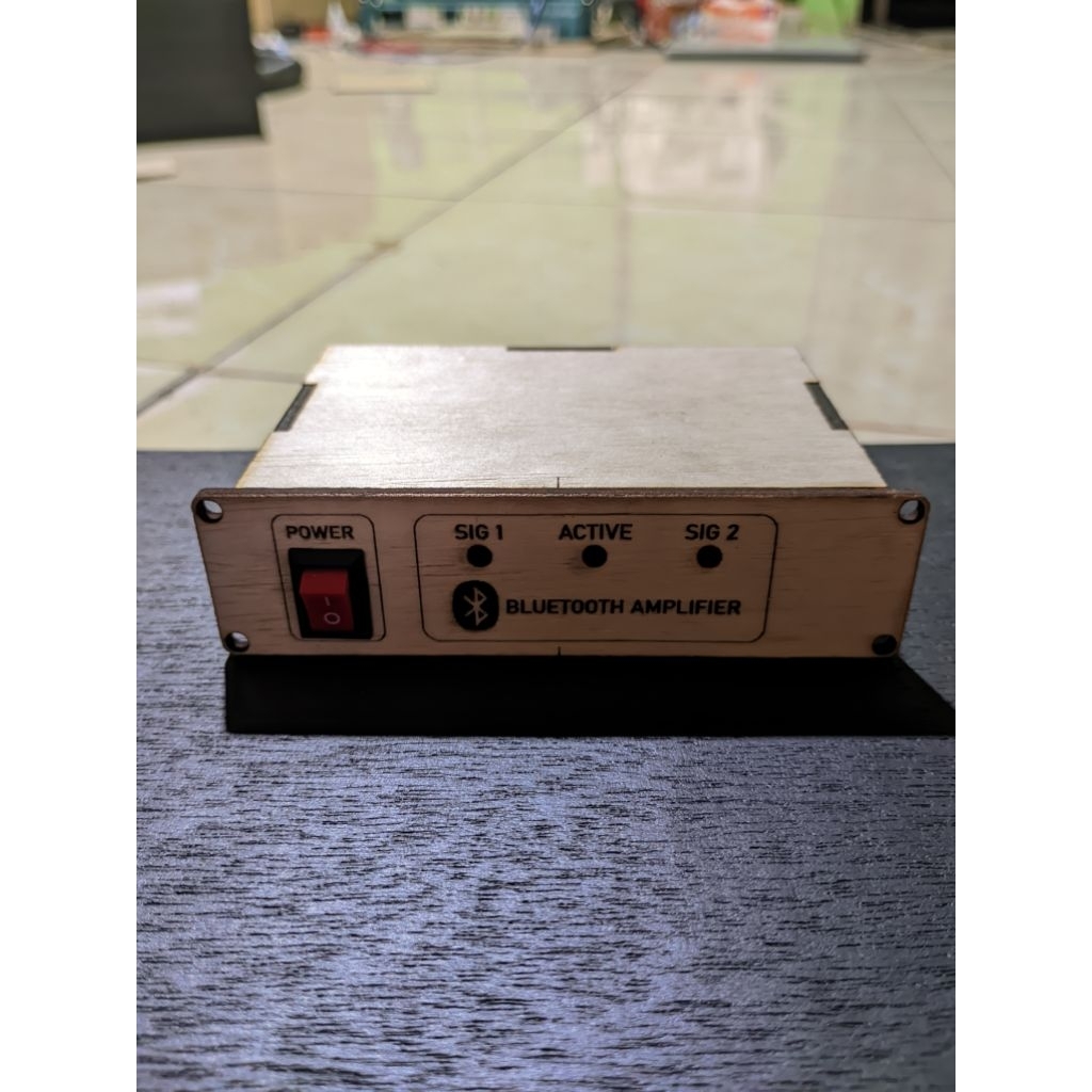 Box Pam Bluetooth Amplifier 2 Input (SIG 1 & SIG 2) – Mini Box Amplifier(Tanpa Pengaturan Suara)
