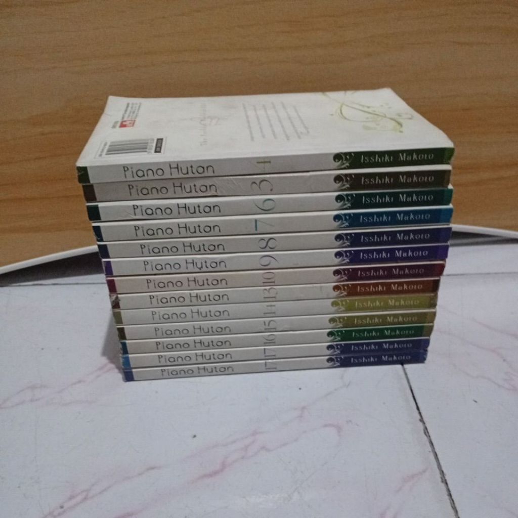 komik Piano Hutan bekas original