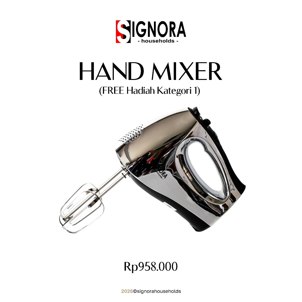HAND MIXER SIGNORA