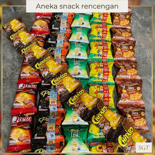 ANEKA SNACK | JAJANAN | CEMILAN 2000AN  2 RENCENG [ 20pcs ]