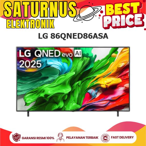 SMART TV 85 INCH LG 86QNED86ASA 4K MiniLED QNED evo AI QNED86 86QNED86 QNED86ASA
