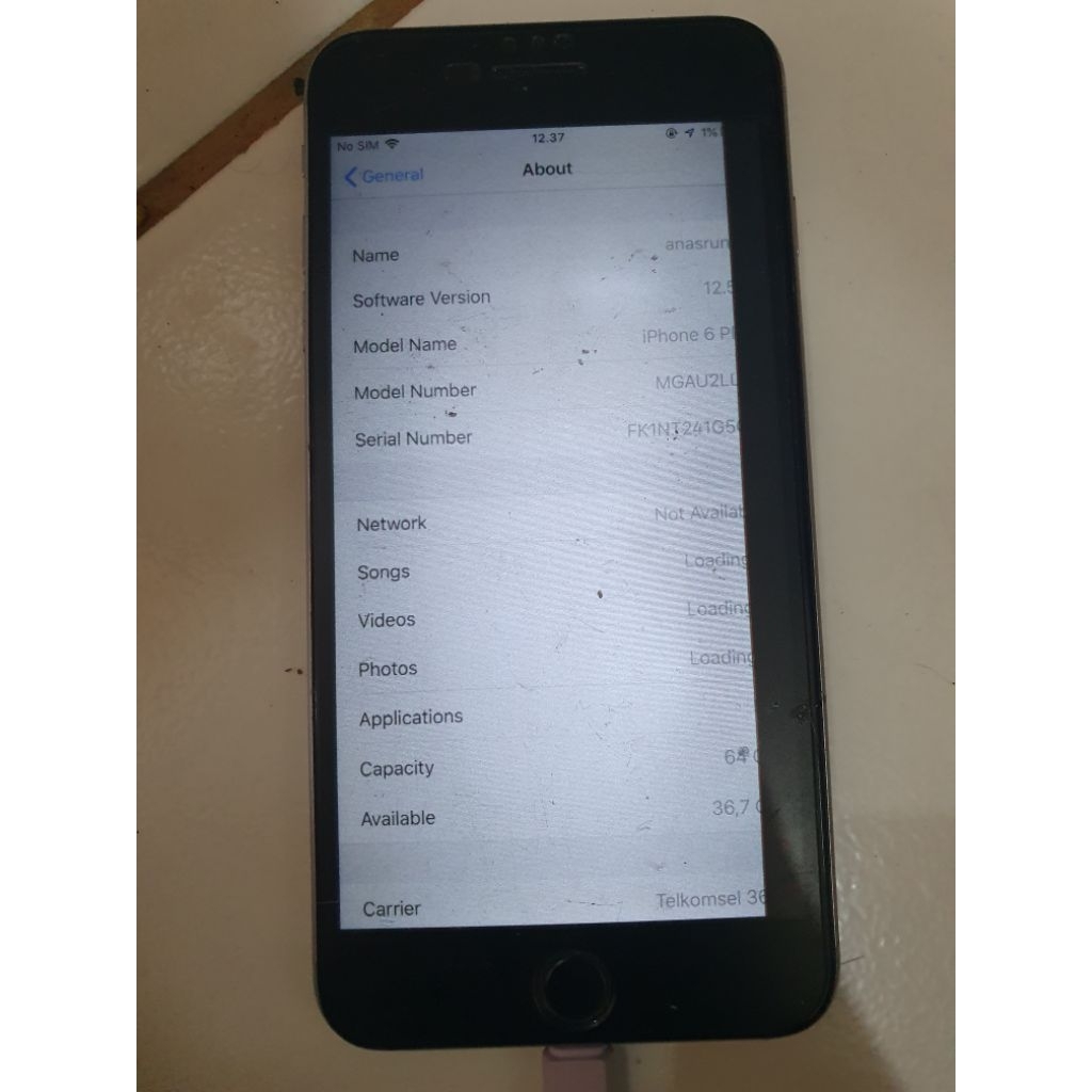 iphone 6 plus 64gb inter minus