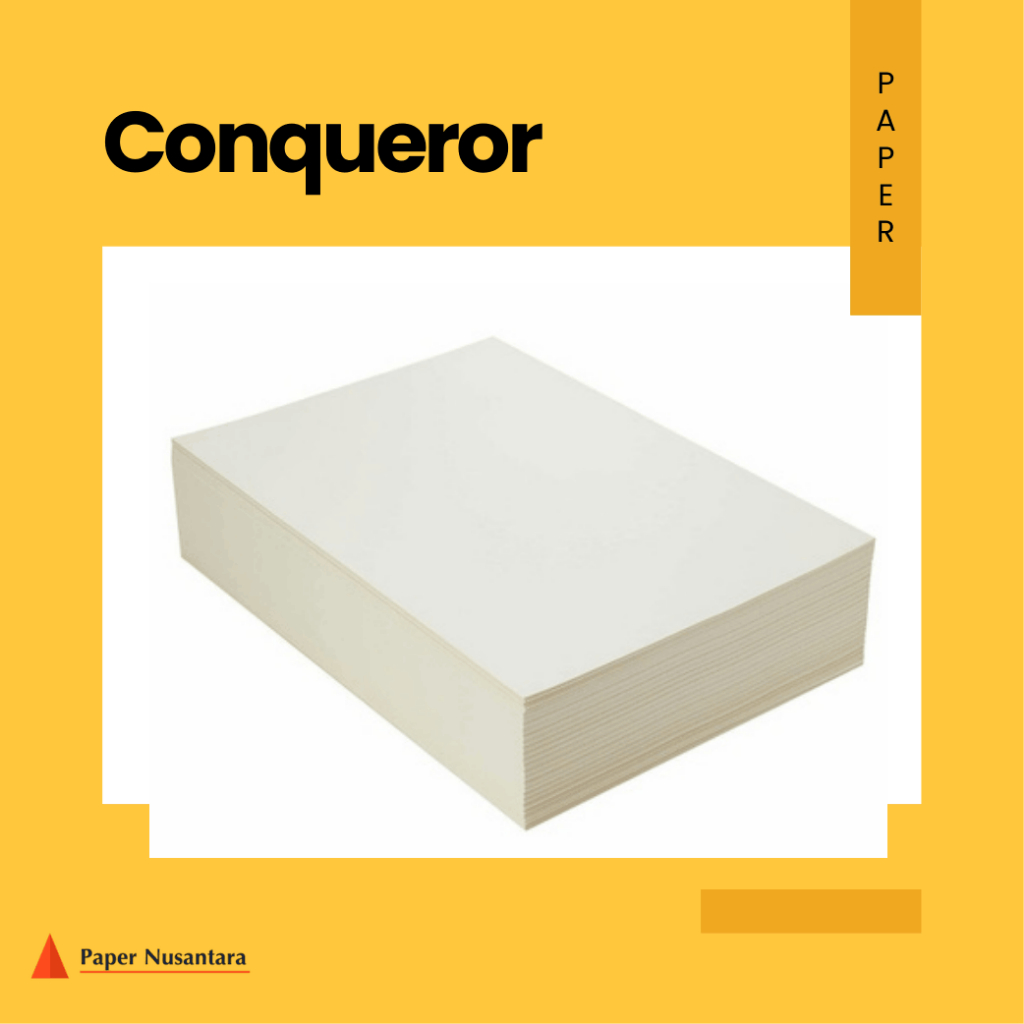 Kertas Conqueror Import 100 gsm [20 Lembar] Ukuran 28 x 20 cm | Kertas Sertifikat Undangan