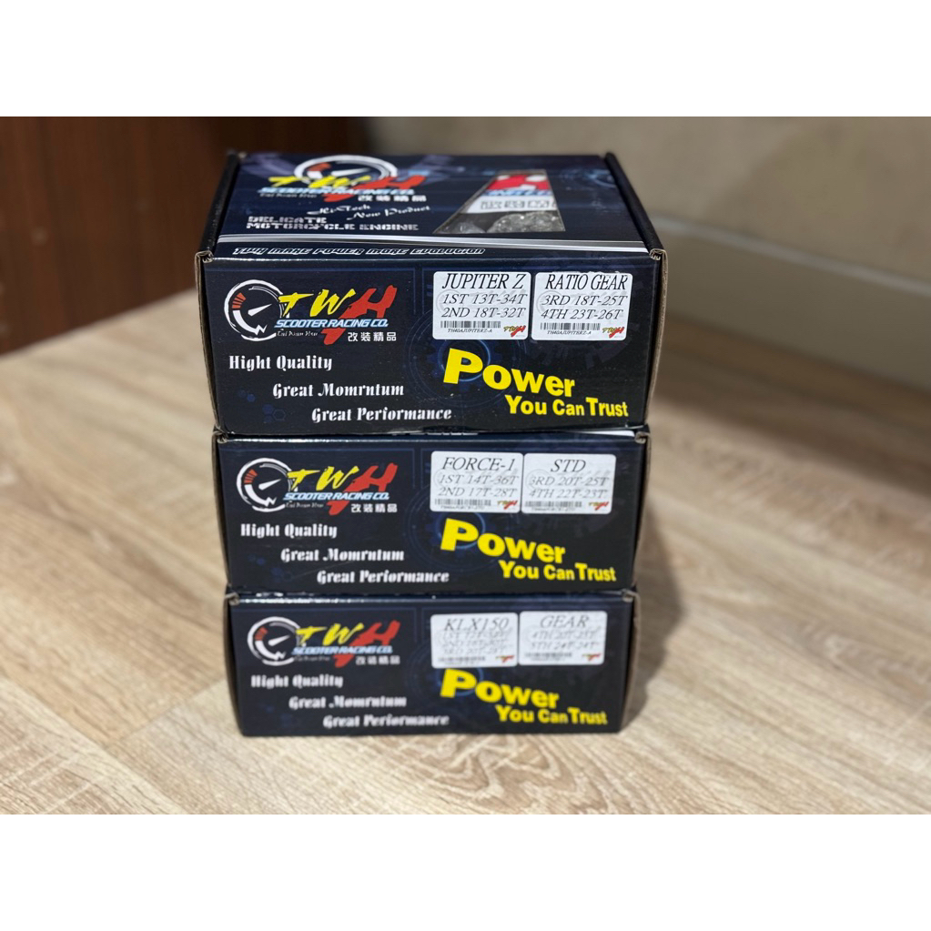 TWH RATIO GIR RASIO FIZR GEAR RASIO JUPITER Z GIGI RASIO KLX NINJA NEW