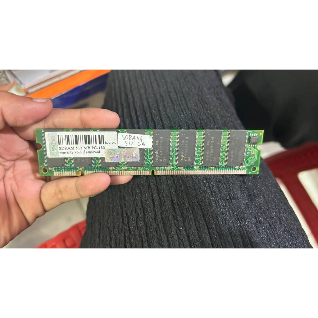 SD RAM PC KAPASITAS 512MB PC-133 V-GEN PLATINUM