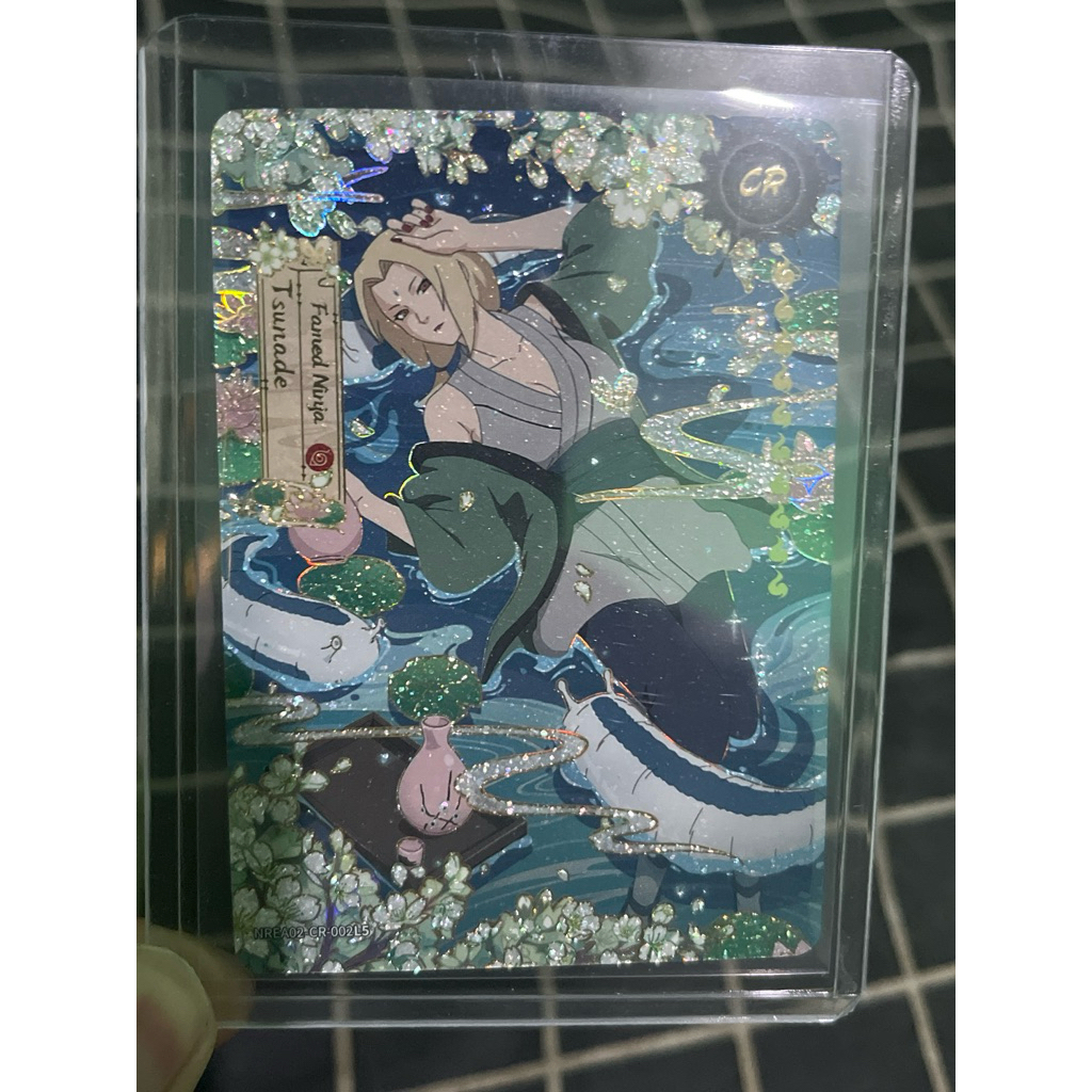Kartu Naruto Kayou CR Tsunade English T2W9 super rare