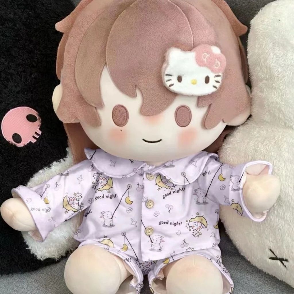 Pakaian Boneka Cotton Doll  40cm Outfit Baju Tidur Piyama Pajamas Aksesoris Baju Boneka