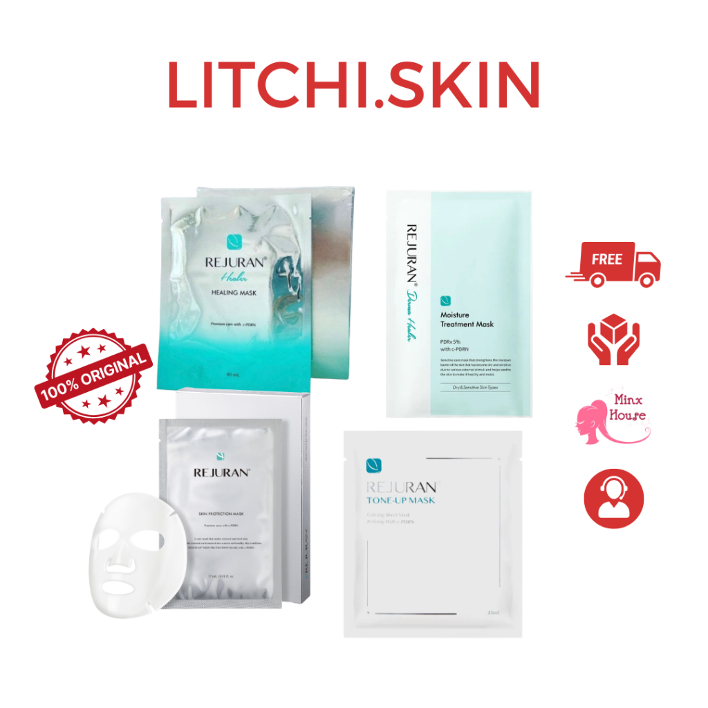 REJURAN Sheet Mask PDRN – DNA Salmon Mask Hydrating / Brightening / Repair / Rejuran Mask