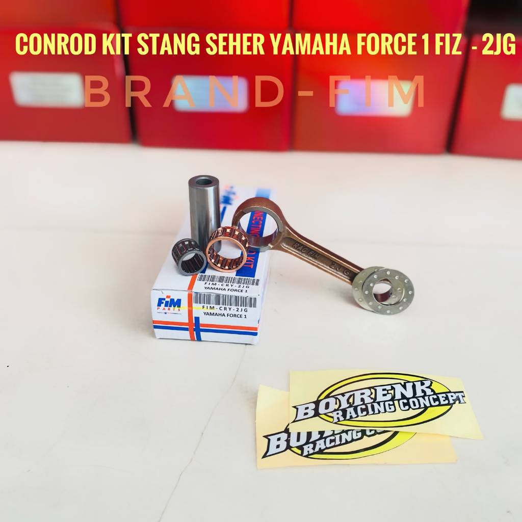 STANG SEHER BATANG PISTON CONROD KIT FORCE1 | FIZ R 2JG FIM -BOYRENK