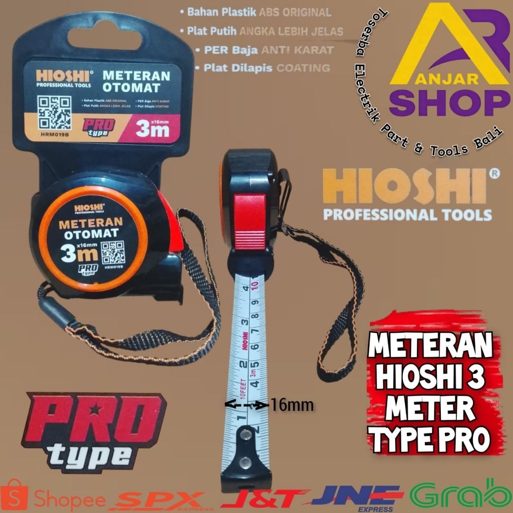 METERAN 3 METER / METERAN HIOSHI / METERAN PRO HIOSHI