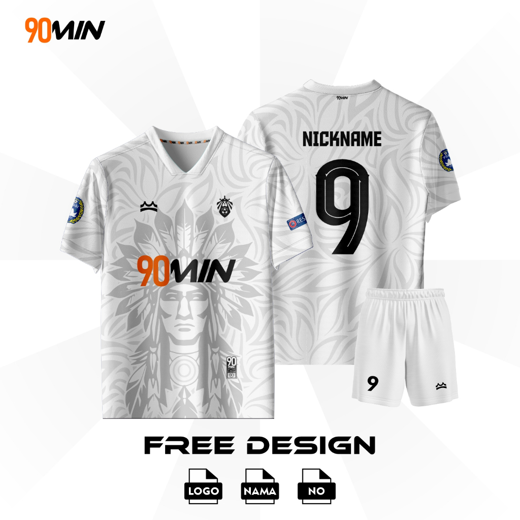 90MIN - Jersey Motif Apache Full Printing HD